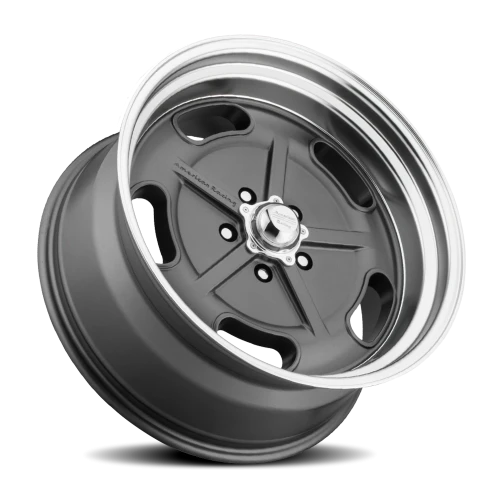 American Racing Salt Flat VN511 GY 22x10.5 +0 5x114.3mm 72.56mm Mag Gray Diamond Cut Lip