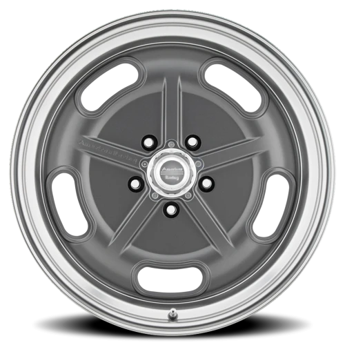 American Racing Salt Flat VN511 GY 17x8 +0 5x120.65mm 72.6mm Mag Gray Diamond Cut Lip