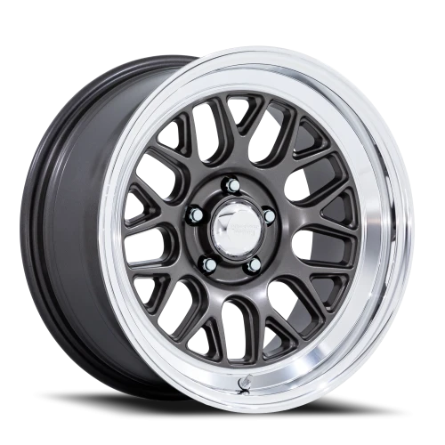 American Racing VN516 G-Force AD 17x9 +0 5x120.65mm 72.56mm Matte Anthracite Diamond Cut Lip