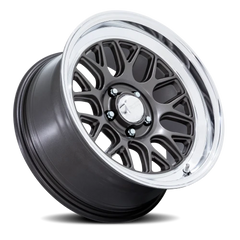 American Racing VN516 G-Force AD 17x9 +24 5x114.3mm 72.56mm Matte Anthracite Diamond Cut Lip
