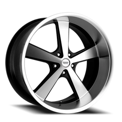 American Racing Nova VN701 GBM 20x8.5 +0 5x127mm 78.3mm Gloss Black Machined