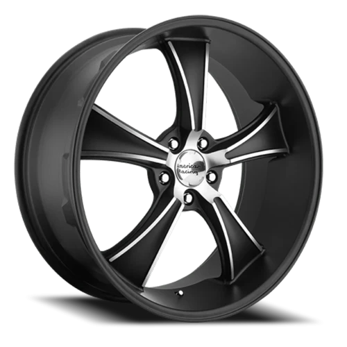 American Racing Blvd VN805 SB 20x8.5 +30 5x114.3mm Satin Black Machined Face