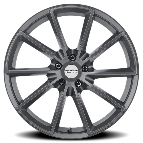 American Racing Fast Back VN806 GY 20x9 +40 5x114.3mm 72.6mm Anthracite Machined Face