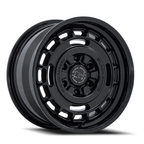 Black Rhino Vagabond BR600MB 17x8 +32 6x130mm 84.1mm Matte Black Gloss Black Lip