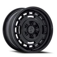 Black Rhino Vagabond BR600MB 17x8 +32 6x139.7mm 106.1mm Matte Black Gloss Black Lip