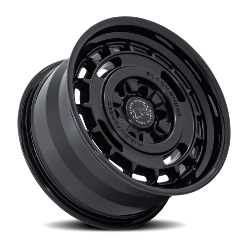 Black Rhino Vagabond BR600MB 17x8 +32 6x139.7mm 106.1mm Matte Black Gloss Black Lip