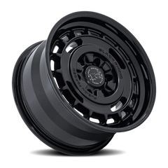 Black Rhino Vagabond BR600MB 17x8 +32 6x139.7mm 106.1mm Matte Black Gloss Black Lip