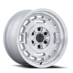 Black Rhino Vagabond BR600SD 17x8 +32 6x130mm 84.1mm Gloss Silver Machined Face