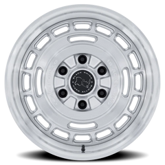 Black Rhino Vagabond BR600SD 17x8 +32 6x139.7mm 106.1mm Gloss Silver Machined Face