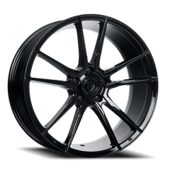 Dolce Performance Vain GB 19x8.5 +28 5x120mm 72.56mm Gloss Black