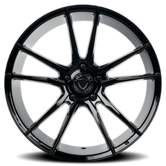 Dolce Performance Vain GB 20x8.5 +28 5x120mm 72.56mm Gloss Black