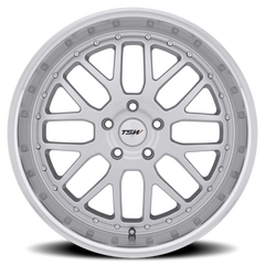 TSW Valencia SL 18x9.5 +20 5x120mm 76mm Silver Mirror Cut Lip