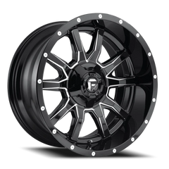 Fuel Vandal D627 20x10 -18 5x114.3mm 78.1mm Gloss Black Milled