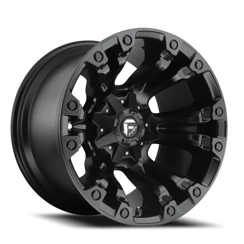 Fuel Vapor D560 17x9 -12 6x135mm 106.4mm Matte Black