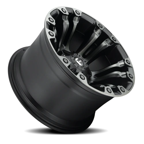 Fuel Vapor D851 20x9 +1 8x170mm 125.1mm Matte Black Gray Tint