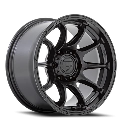 Fuel Variant D791 17x9 +1 6x139.7mm 106.1mm Matte Black