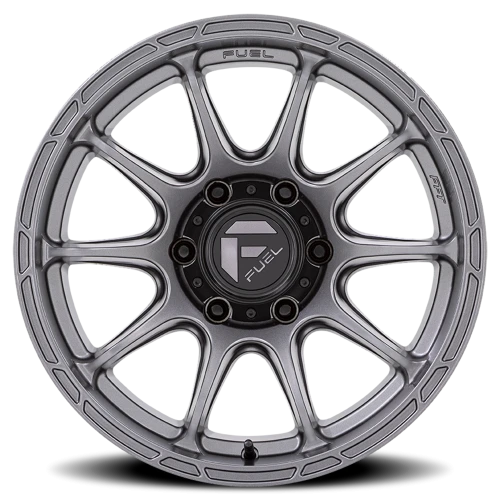 Fuel Variant D793 17x9 +1 5x127mm 71.5mm Matte Gunmetal