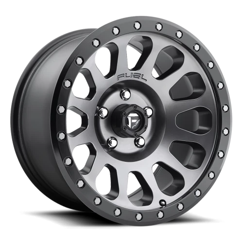Fuel Vector Aus D601 17x8.5 +20 5x120mm 65.1mm Anthracite Black Bead Ring