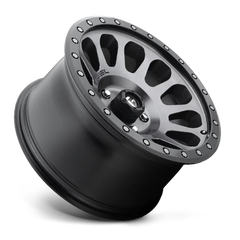 Fuel Vector Aus D601 17x8.5 +20 5x120mm 65.1mm Anthracite Black Bead Ring