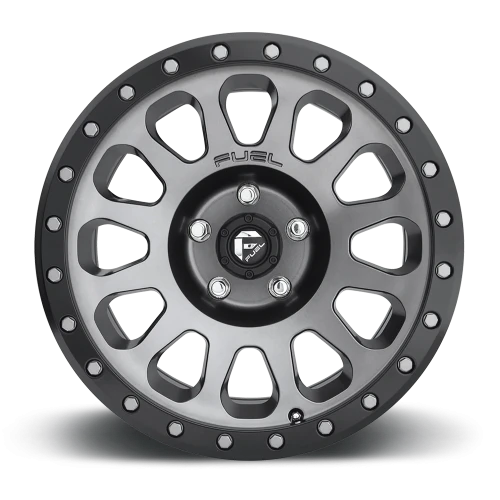Fuel Vector Aus D601 17x8.5 +20 5x120mm 65.1mm Anthracite Black Bead Ring
