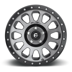 Fuel Vector Aus D601 17x8.5 +20 5x120mm 65.1mm Anthracite Black Bead Ring
