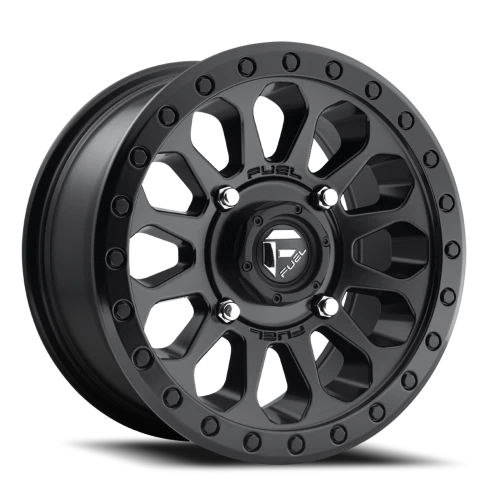 Fuel Vector UTV D579 15x7 +13 4x156mm 132mm Matte Black