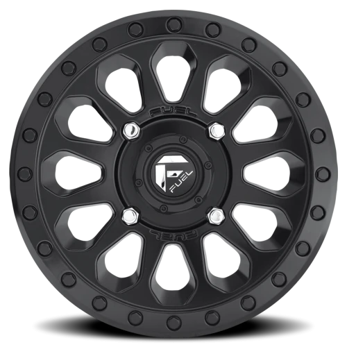 Fuel Vector UTV D579 15x7 +13 4x156mm 132mm Matte Black