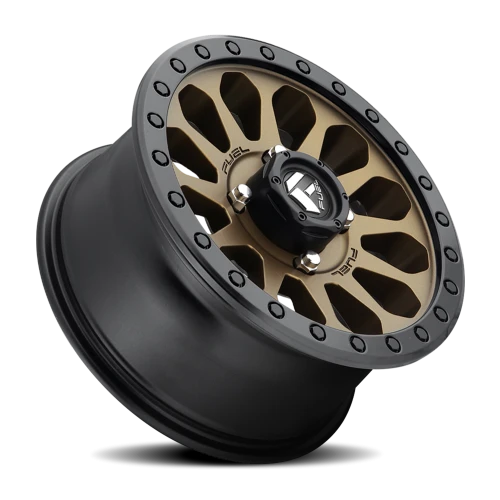 Fuel Vector UTV D600 14x7 +38 4x137mm 110.1mm Bronze Black Bead Ring