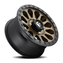 Fuel Vector UTV D600 14x7 +38 4x137mm 110.1mm Bronze Black Bead Ring