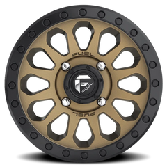 Fuel Vector UTV D600 15x7 +38 4x137mm 110.1mm Bronze Black Bead Ring