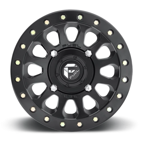Fuel Vector UTV D920 15x7 +13 4x156mm 132mm Matte Black Beadlock