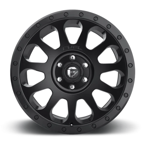 Fuel Vector D579 20x9 +20 6x139.7mm 108mm Matte Black