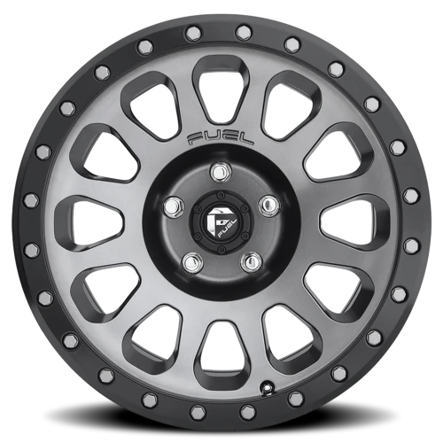Fuel Vector D601 20x10 -18 5x127mm 78.1mm Anthracite Black Bead Ring