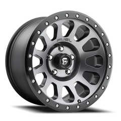 Fuel Vector D601 18x9 +1 6x135mm 87.1mm Anthracite Black Bead Ring
