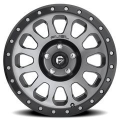 Fuel Vector D601 18x9 +1 6x139.7mm 108mm Anthracite Black Bead Ring