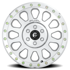 Fuel Vector D647 17x9 -12 5x127mm 78.1mm Machined Diamond Cut Clear Coat