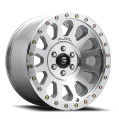 Fuel Vector D647 18x9 +1 6x139.7mm 106.1mm Machined Diamond Cut Clear Coat
