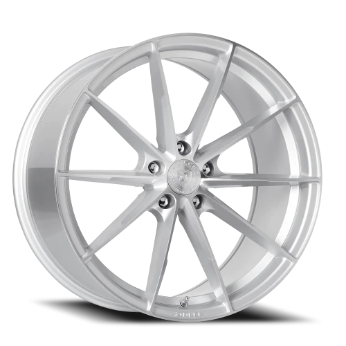 Dolce Performance Veloce GSF 20x8.5 +28 5x120mm 74.1mm Gloss Silver Machined Face