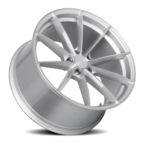 Dolce Performance Veloce GSF 20x8.5 +28 5x112mm 66.56mm Gloss Silver Machined Face
