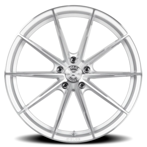 Dolce Performance Veloce GSF 19x8.5 +28 5x112mm 66.56mm Gloss Silver Machined Face