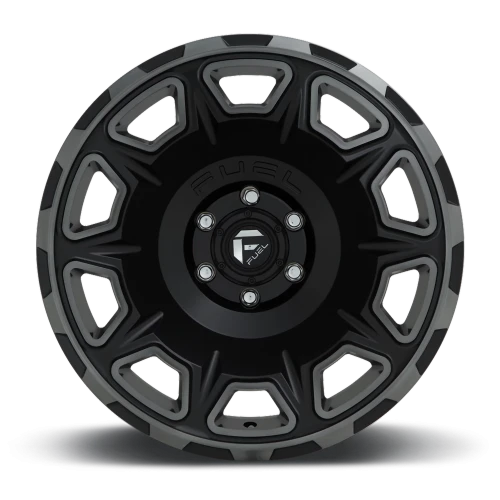 Fuel Vengeance D686 17x9 -12 6x139.7mm 106.1mm Black Double Dark Tint