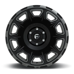 Fuel Vengeance D686 17x9 -12 6x139.7mm 106.1mm Black Double Dark Tint