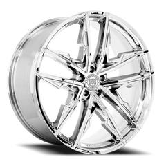Lexani Wheels Venom 678 C 24x9 +20 5x139.7mm 78mm Chrome