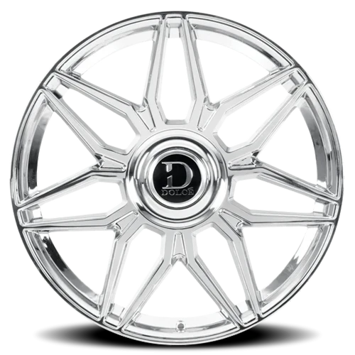 Dolce Luxury Verona C 24x10 +25 6x135mm 106.2mm Chrome