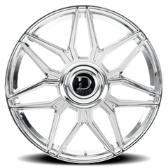 Dolce Luxury Verona C 24x10 +25 6x135mm 106.2mm Chrome