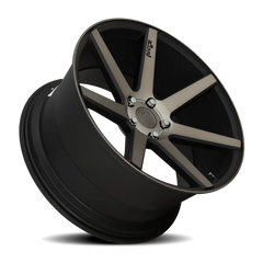 Niche Verona M150 18x8 +42 5x112mm 66.6mm Matte Black Machined-Dark Tint