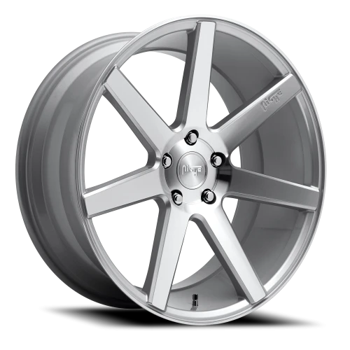 Niche Verona M179 20x10 +40 5x114.3mm 72.6mm Gloss Silver Machined