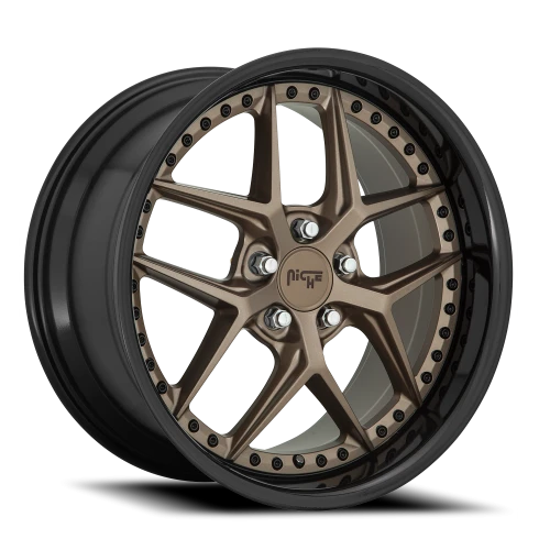 Niche Vice M227 19x9.5 +48 5x112mm 66.5mm Matte Bronze Black