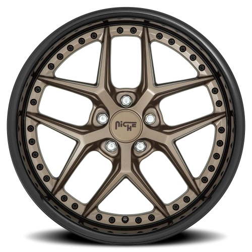 Niche Vice M227 19x8.5 +42 5x112mm 66.5mm Matte Bronze Black