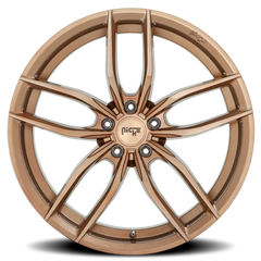 Niche Vosso M202 20x9 +38 5x112mm 66.56mm Gloss Bronze Brushed